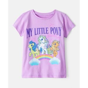 Size 2 Toddler Girl My Little Pony Short-Sleeve Graphic Tee - Purple